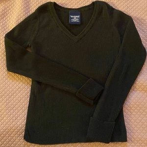 ralph lauren vintage ribbed knit sweater